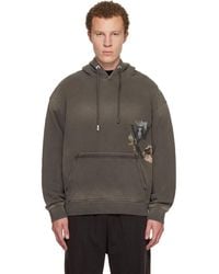 WOOYOUNGMI - Minhwa Logo Dyed Hoodie - Lyst