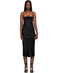 Rick Owens - Temple Combo Slip Midi Dress - Lyst