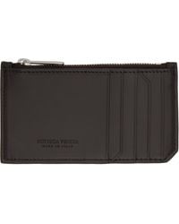 Bottega Veneta - Intrecciato Piccolo Zipped Card Holder - Lyst