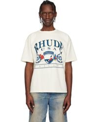 Rhude - Off- Usa Sailing Icon T-Shirt - Lyst