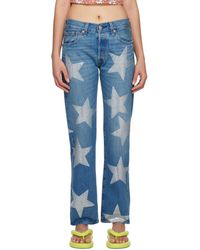 Collina Strada - Levi's Edition Rhinestone Star Jeans - Lyst
