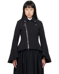 Noir Kei Ninomiya - Peplum Jacket - Lyst