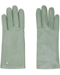 Max Mara - Nappa Leather Gloves - Lyst