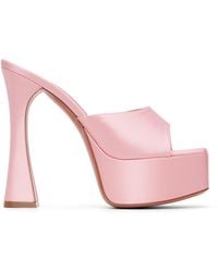AMINA MUADDI - Dalida Plateau Slipper 140 Heeled Sandals - Lyst