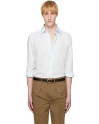 Tom Ford - Light Weight Lyocell Slim Fit Shirt - Lyst