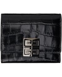 Givenchy - Portefeuille noir à logo 4g - Lyst