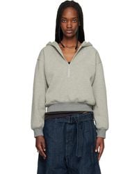 Fear Of God - Signature Classic Half Zip Hoodie - Lyst