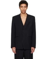 MM6 by Maison Margiela - Wool Blazer - Lyst