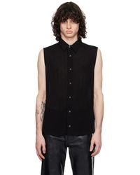 Ami Paris - Spread Collar Shirt - Lyst