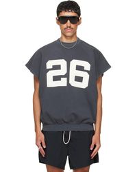 Fear Of God - Relaxed Fleece Cutoff Sweatshirt - Lyst