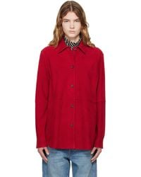 TOTEME - Soft Suede Jacket - Lyst