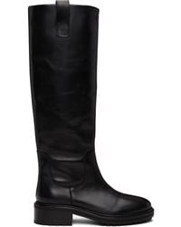 Aeyde - Henry Leather Knee-High Boots - Lyst