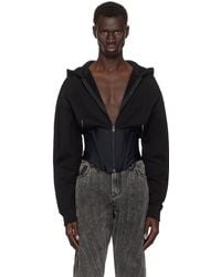Mugler - コルセット フーディ - Lyst