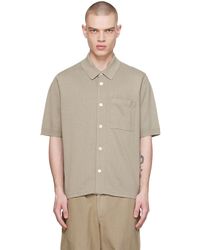 Norse Projects - Chemise rollo grise - Lyst