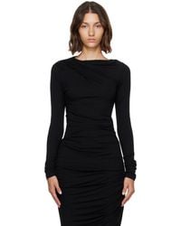 Entire studios - Drape Top - Lyst
