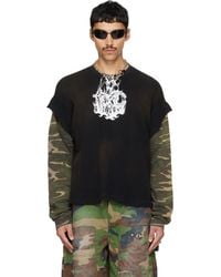 THUG CLUB - Khaki Hellfire Layered T-Shirt - Lyst