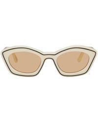 Marni - Beige Retrosuperfuture Edition Kea Island Sunglasses - Lyst