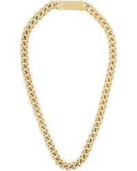 DSquared² - Gold Chained2 Necklace - Lyst