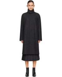 DUNST - H-Line Wool Mac Coat - Lyst