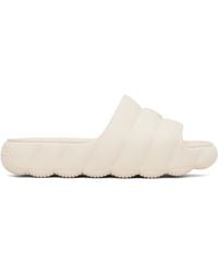 Moncler - Off- Lilo Quilted Eva Pool Slides - Lyst