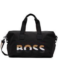 BOSS - Logo Duffle Bag - Lyst