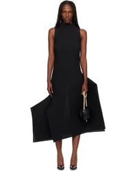 Issey Miyake - Fold Pleats Midi Dress - Lyst