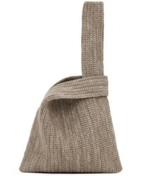 Lauren Manoogian Taupe Baby Tote - Multicolor