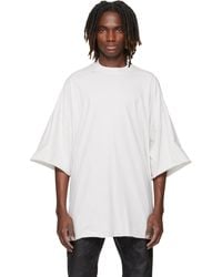 Rick Owens - Off- Temple Tommy T-Shirt - Lyst
