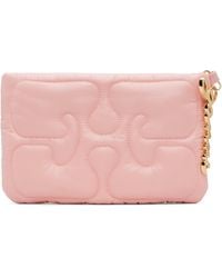 Ganni - Quilted Re-Tech Pouch - Lyst