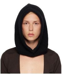 Rick Owens - Tower Alpaca Knit Hood - Lyst