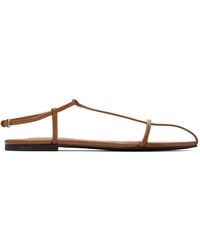 Jil Sander - Cage Flat Sandals - Lyst