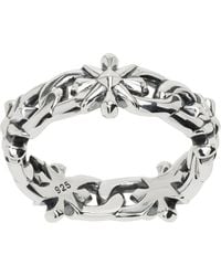 Stolen Girlfriends Club - Midnight Cross Curb Ring - Lyst