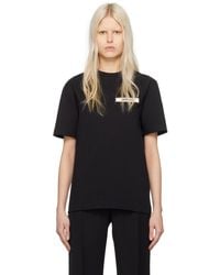 Jacquemus - Black Les Classiques 'le T-shirt Gros Grain' T-shirt - Lyst