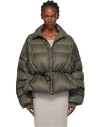 Rick Owens - Khaki Concordians Sail Down Jacket - Lyst