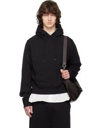 Entire studios - Pull À Capuche Noir - Lyst