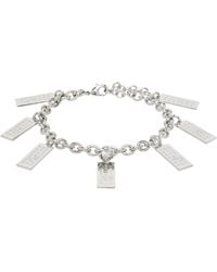 MM6 by Maison Margiela - Numeric Charm Bracelet - Lyst