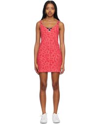 Moschino - Pink O-ring Cover Up Dress - Lyst
