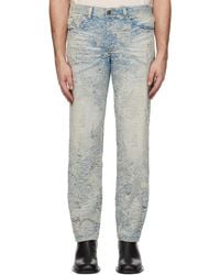 DIESEL - ブルー 2023 D-Finitive-Fsf1 ジーンズ - Lyst