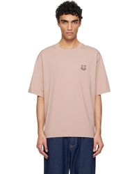 Maison Kitsuné - Bold Fox Head Patch Oversize T-Shirt - Lyst