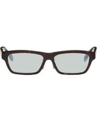 Fendi - Tortoiseshell Squared Ff Sunglasses - Lyst