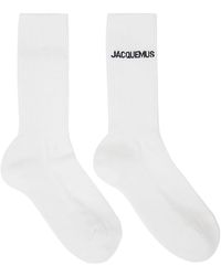 Jacquemus 'les Chaussettes ' Socks - White