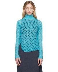 Song For The Mute - Ssense Exclusive Distressed Turtleneck - Lyst