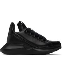 Rick Owens - Black Geth Runner Sneakers - Lyst