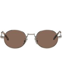 Loewe - Groove Oval Sunglasses - Lyst
