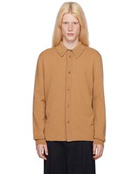 Norse Projects - Tan Martin Cardigan - Lyst