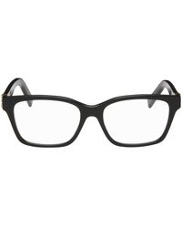 Givenchy - Black Square Glasses - Lyst