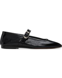 Le Monde Beryl Mary Jane Ballerina Flats in Black | Lyst