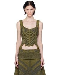 PAOLINA RUSSO - Warrior Bodice Tank Top - Lyst
