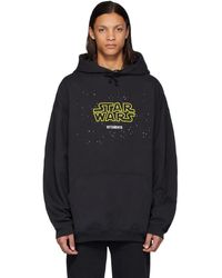 Vetements Black Star Wars Edition Episodes Hoodie