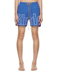 Rhude - Printed Swim Shorts - Lyst